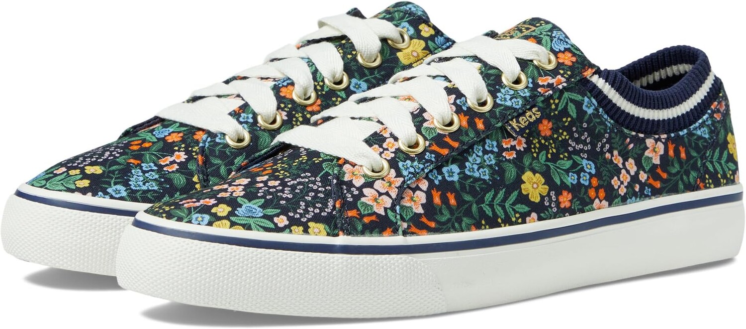 

Кроссовки Keds X Rifle Paper Jump Kick Rib Knit Mayfair Keds, темно-синий