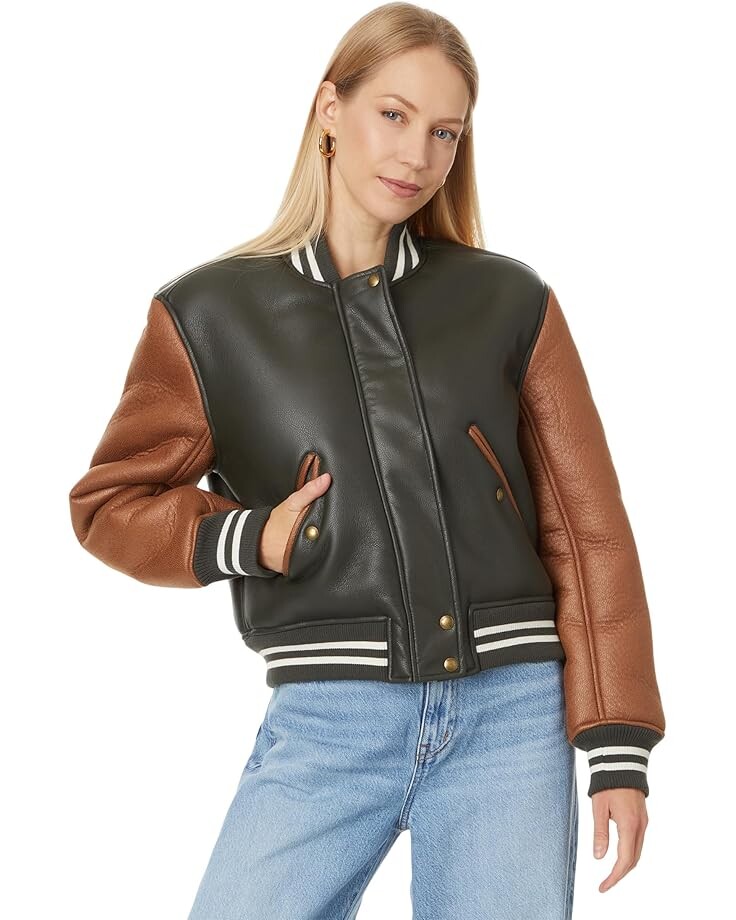 

Куртка Blank NYC Two-Tone Bomber Jacket, цвет Multicolor