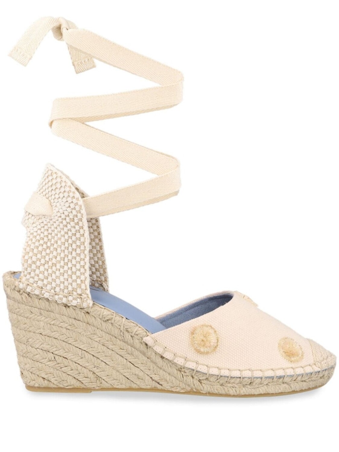 

Эспадрильи Blue Bird Shoes с помпонами, белый
