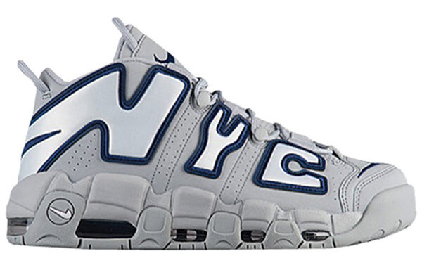 Кроссовки Air больше uptempo qs Nike, серый — фото 2