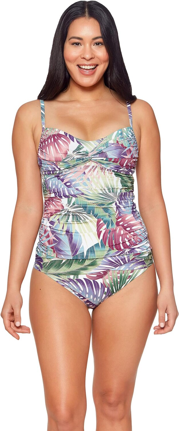 

Купальник Bleu Rod Beattie It's A Breeze Tankini with Center Front Twist, разноцветный