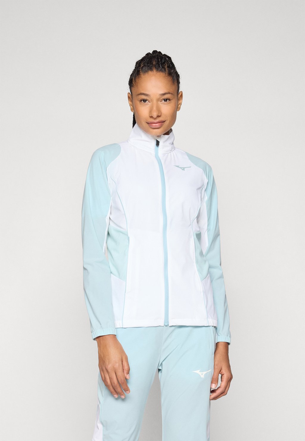 

Тренировочная куртка FRONTIER SHADOW JACKET Mizuno, белый