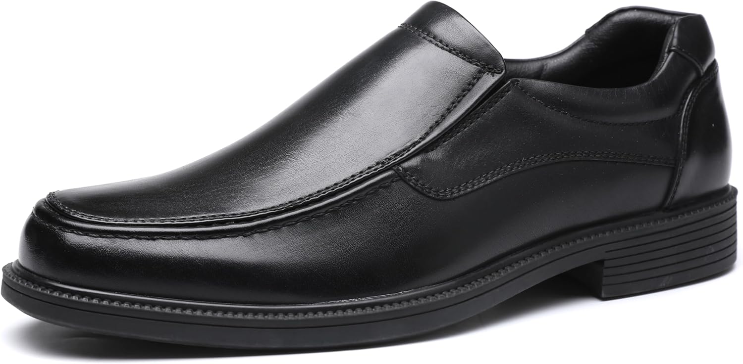 

Мужские классические формальные лоферы DECARSDZ из лаковой кожи, черный