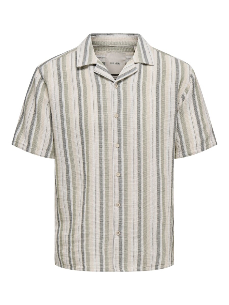 

Рубашка на пуговицах классического кроя Only & Sons ONSTrev, цвет Khaki/Olive