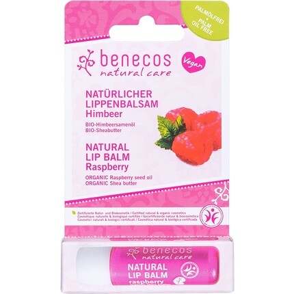 

Benecos Малиновый веганский бальзам для губ, Benecos - Natural Beauty