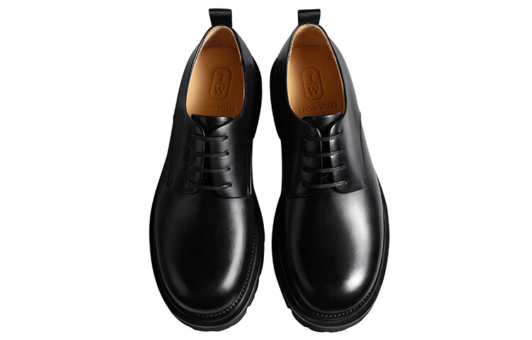 Туфли мужские Men"s Casual Men Low-Top Thom Wills, цвет Black Gray D1811 — фото 3