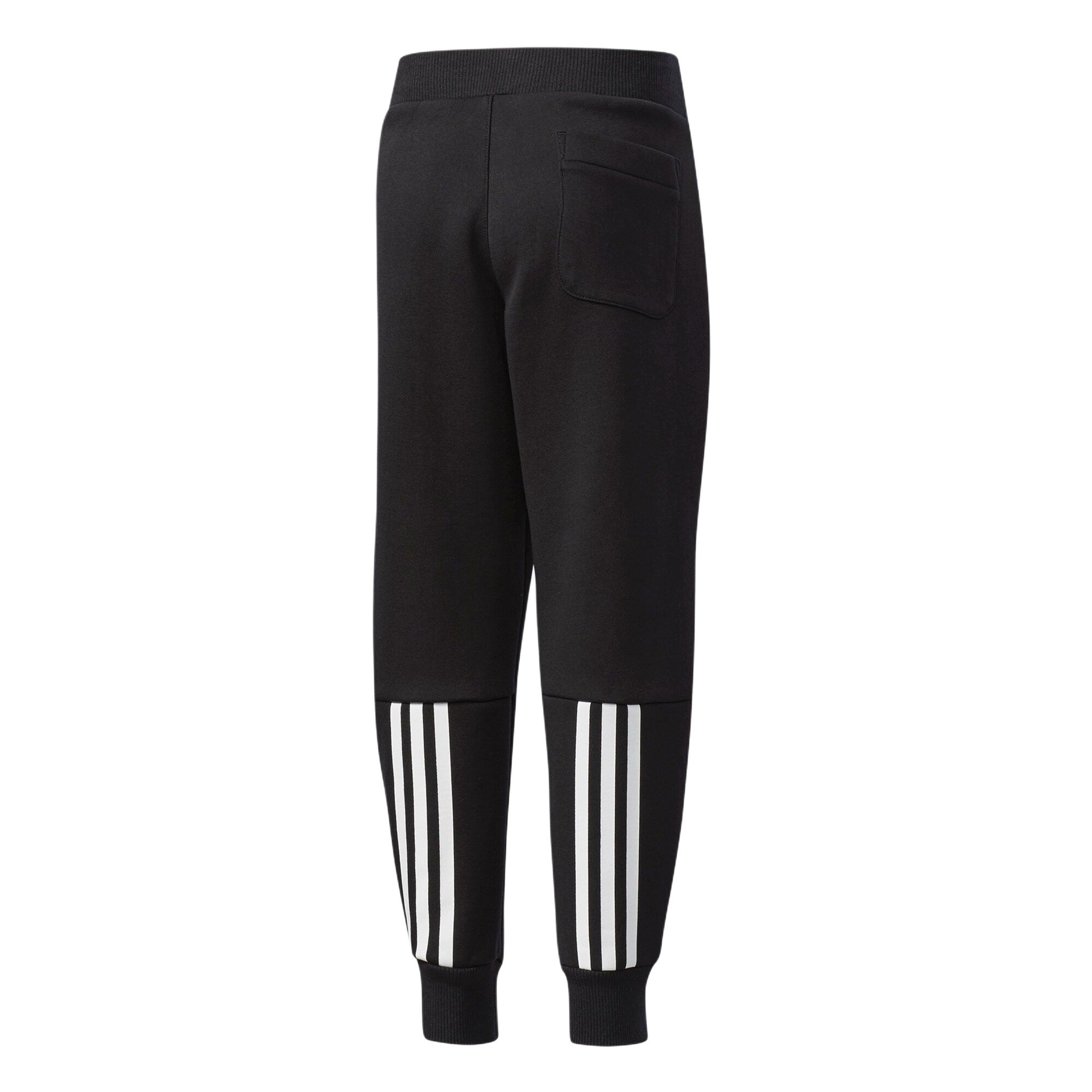 Adidas Детские вязаные спортивные штаны Black для детей 3-7 лет — фото 3