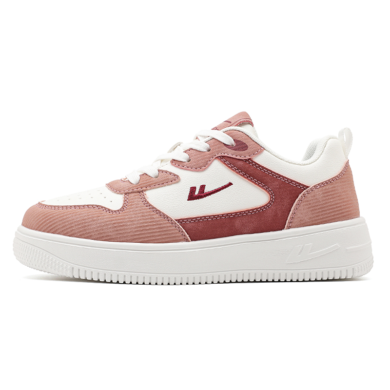 

Износостойкие и легкие низкие кроссовки для скейтбординга Unisex WARRIOR, белый розовый