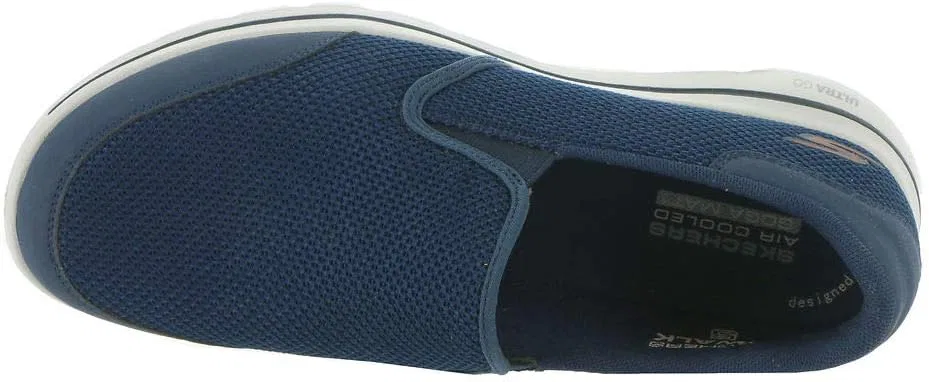 Мужские слипоны Skechers Go Walk 5 Apprize, Navy 2 — фото 4