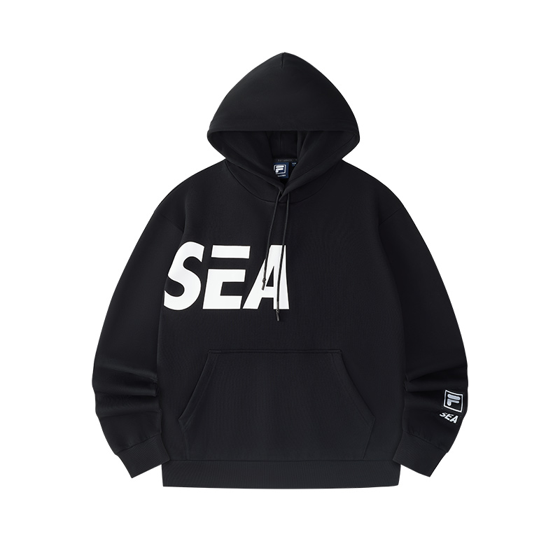 

Футболка унисекс Jet Black FILA FUSION