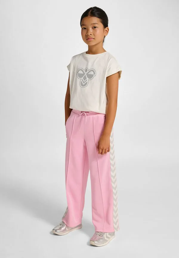 Широкие спортивные штаны с тесьмой Hummel, Roseate Spoonbill