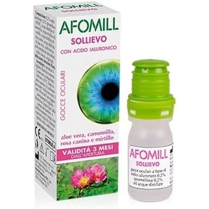 

Капли для глаз Sollievo с гиалуроновой кислотой 10 мл Afomill