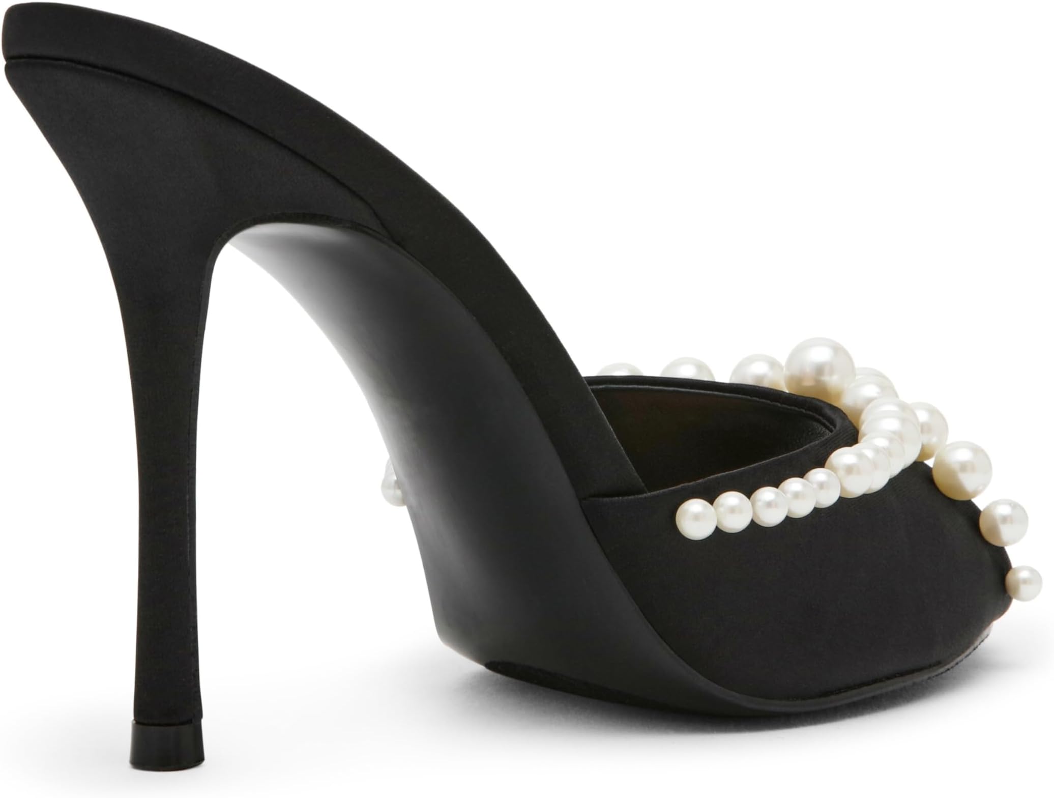 Сандалии Steve Madden Priya, цвет Black Satin — фото 4