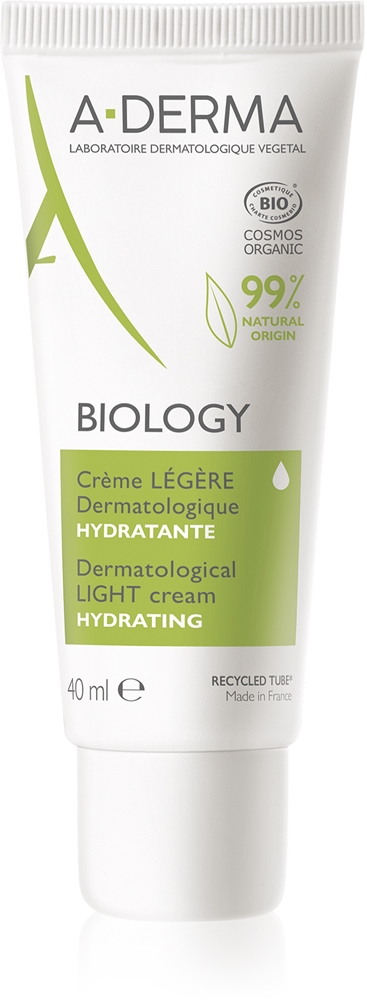 

Увлажняющий крем Biology с легкой текстурой для нормальной и комбинированной кожи A-Derma, 40 мл