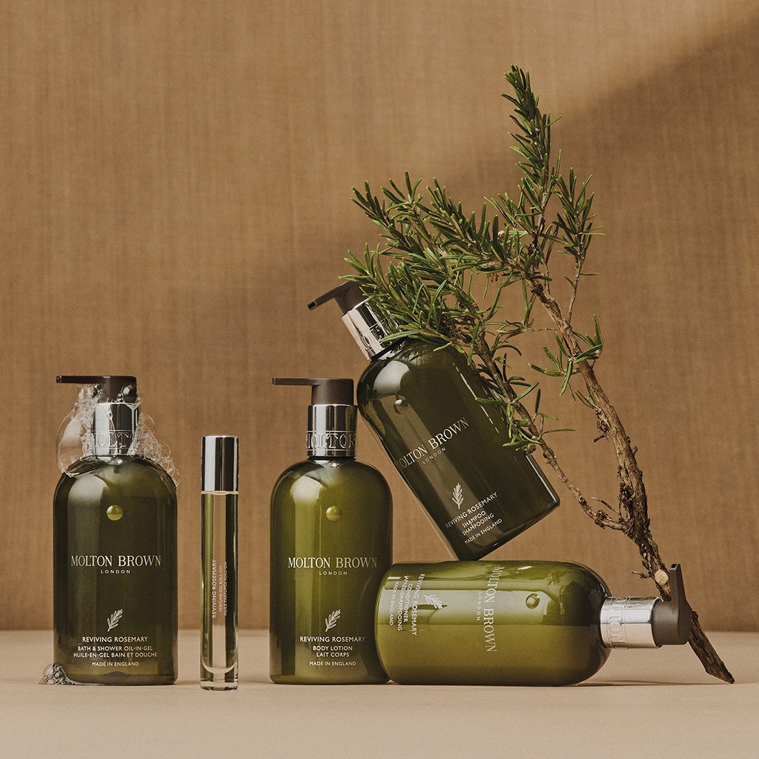 Скраб для тела reviving rosemary refillable Molton Brown, вес 250 гр. — фото 3