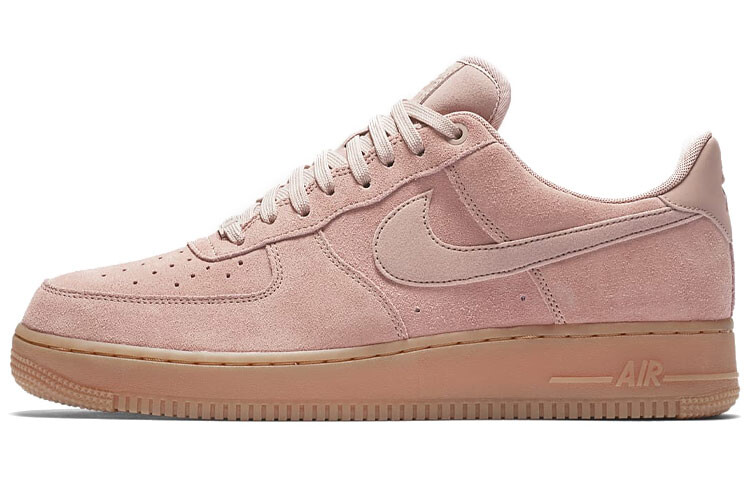 

Розовая резинка Nike Air Force 1 с низким содержанием частиц, Розовый, Розовая резинка Nike Air Force 1 с низким содержанием частиц