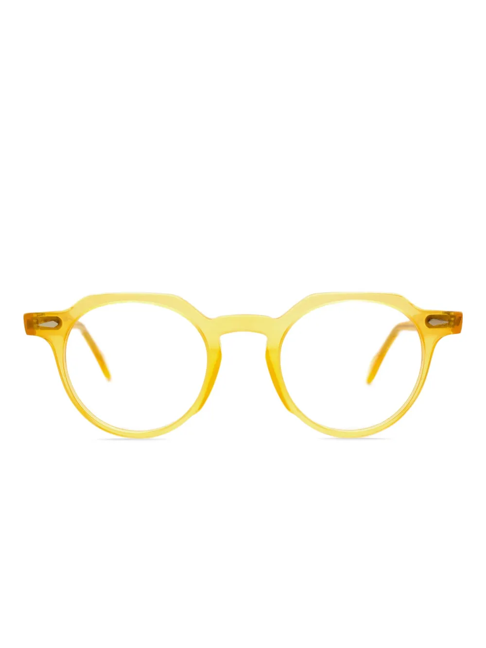 

Очки Amadeus в геометричной оправе Kador, желтый