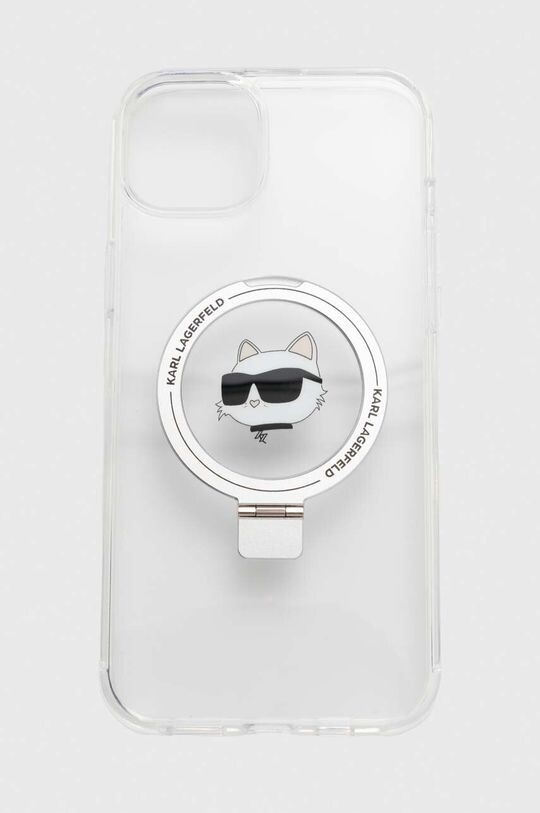 

Чехол для телефона iPhone 15 Plus/14 Plus 6.7 Karl Lagerfeld, белый