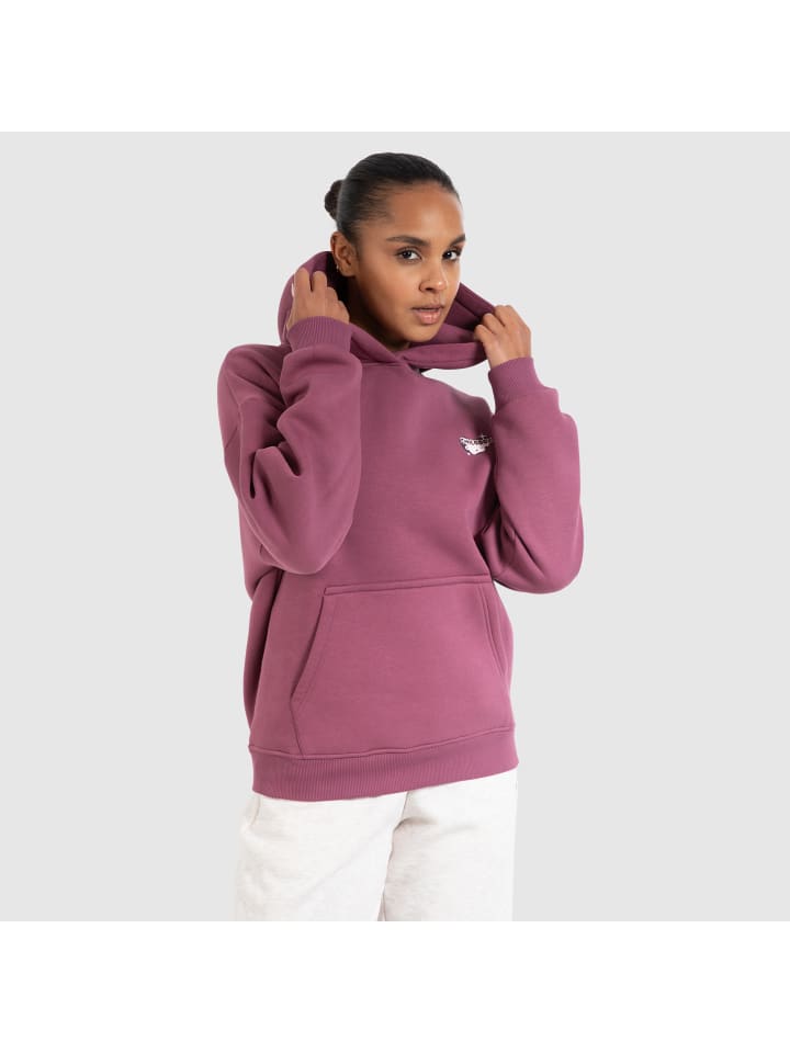 

Толстовка SMILODOX Hoodie Riva, цвет Dunkel Rosa