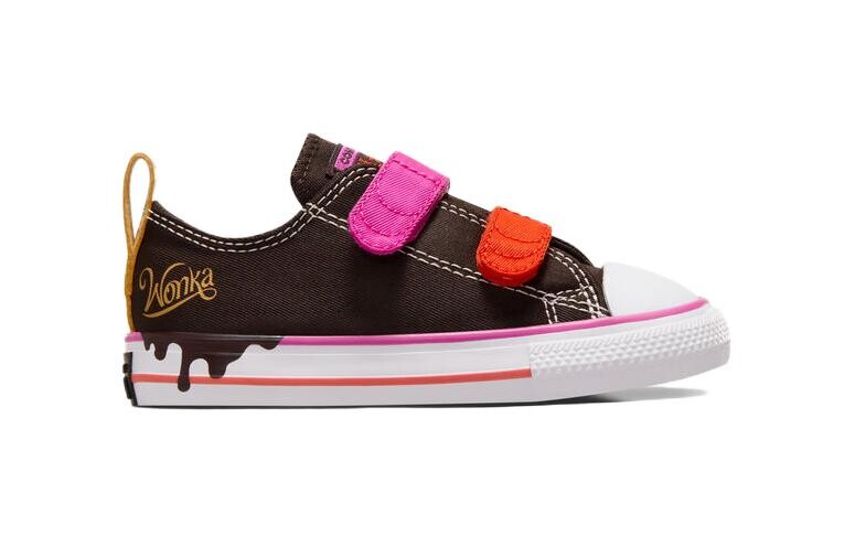 Кроссовки Converse Chuck Taylor All Star для малышей TD, Brown/Pink — фото 2