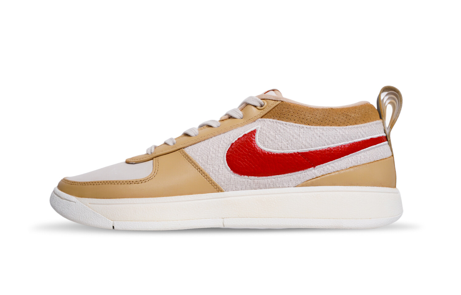

Баскетбольные кроссовки Book 1 мужские низкие коричневые/красные Nike