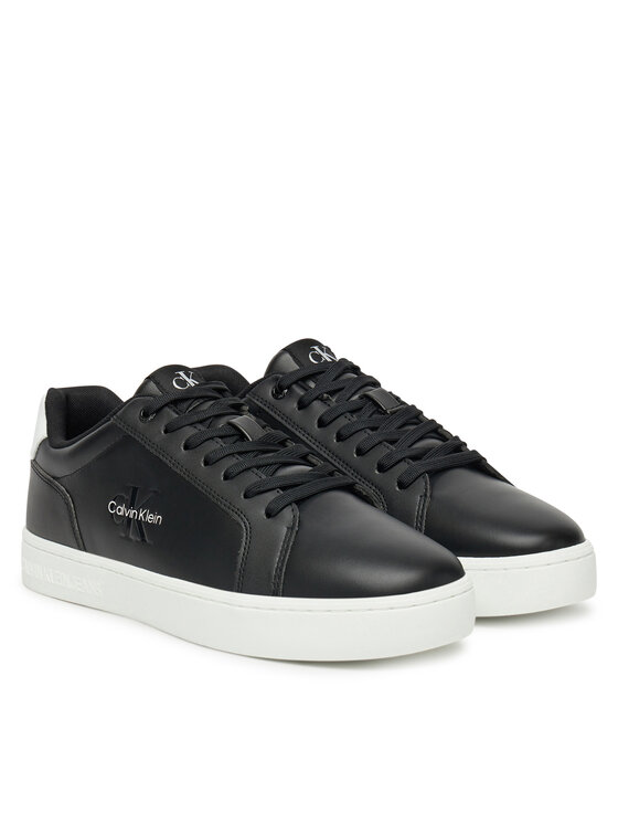 Кроссовки Classic Cupsole Mono Lth YM0YM01369 Calvin Klein Jeans, черный — фото 2