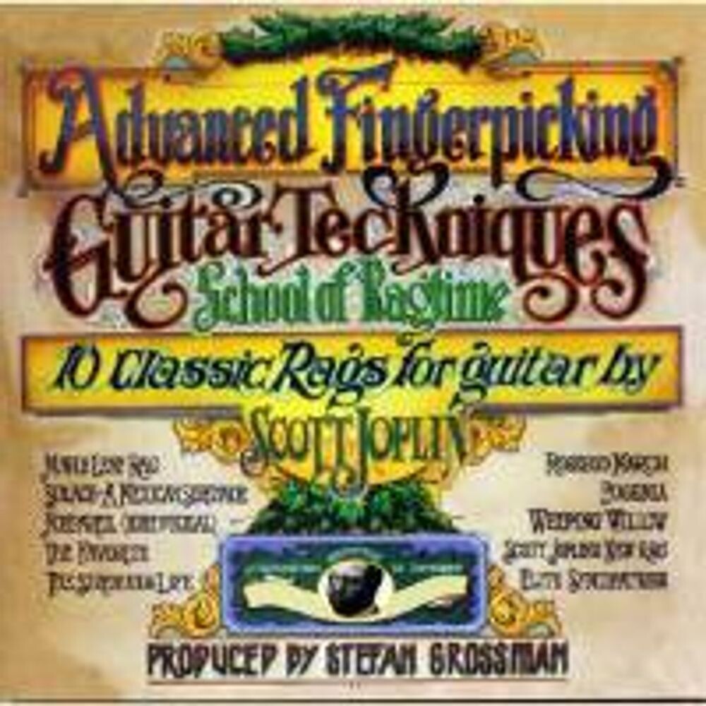 

Диск CD Advanced Fingerpicking Guitar Techniques - School of Ragtime: 10 Classic Rags Of Scott Joplin - Various Artists