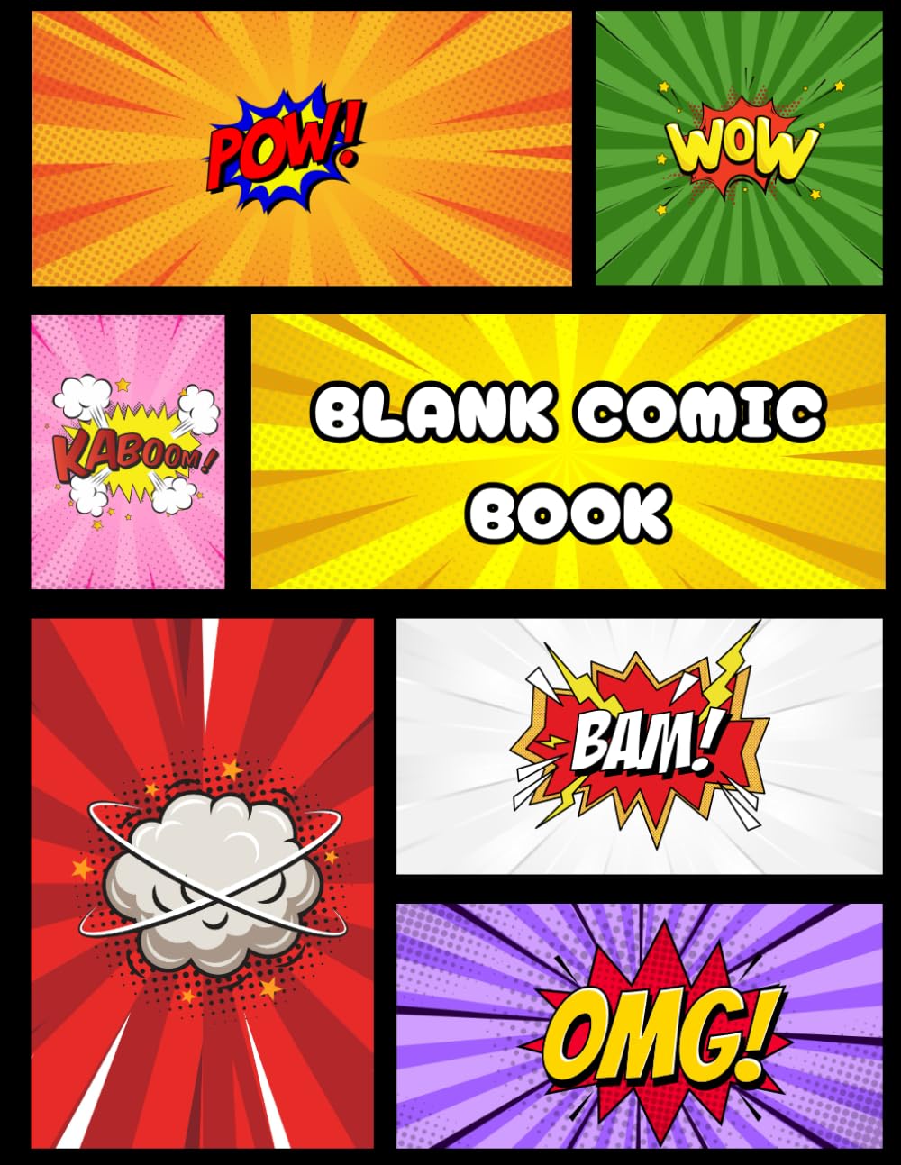 

Blank Comic Book for small Kids: Create your own comic book with our blank template for kids and adult (Independently published)