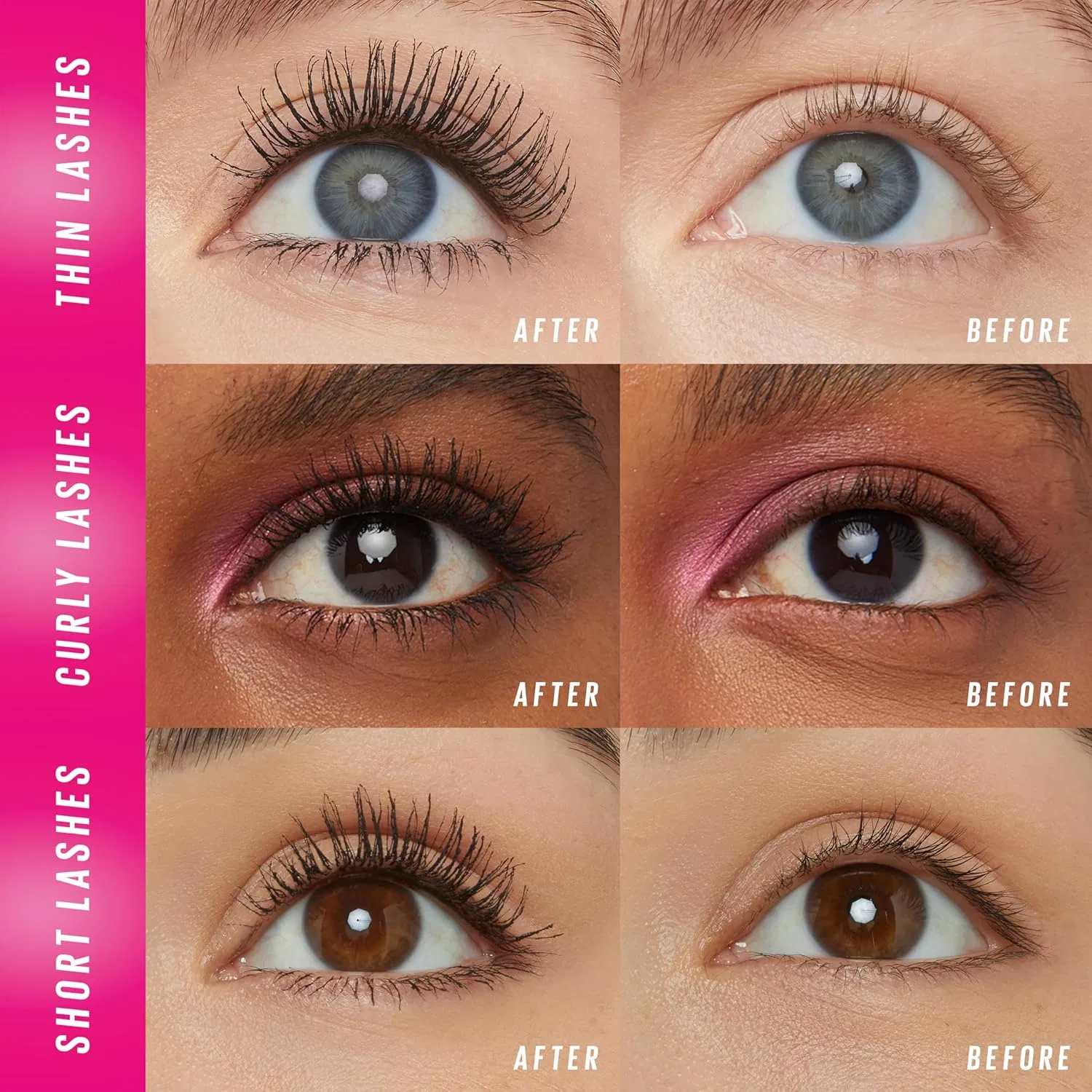 Тушь для ресниц объемная Maybelline Rush Sensational Fireworks Washable, коричнево-черный, 1 шт — фото 2