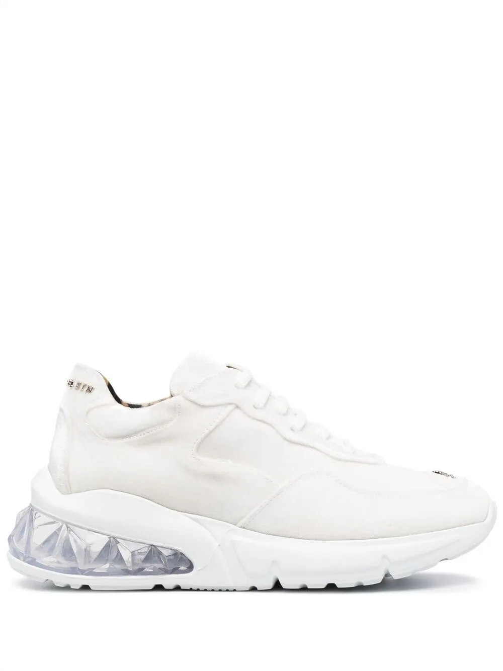 Бархатные кроссовки Runner Philipp Plein, белый