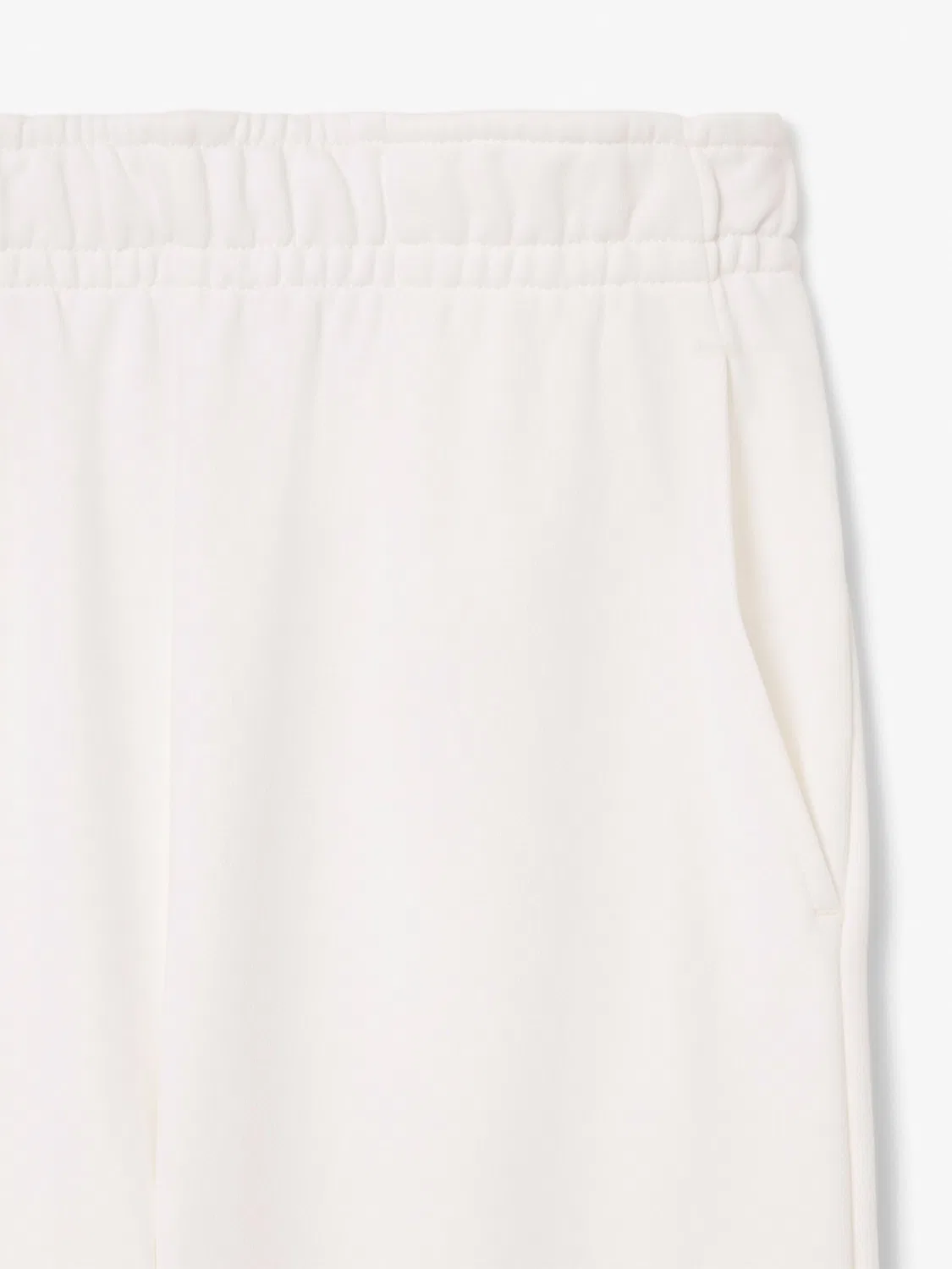 Штаны спортивные Lacoste White, классические хлопковые — фото 3