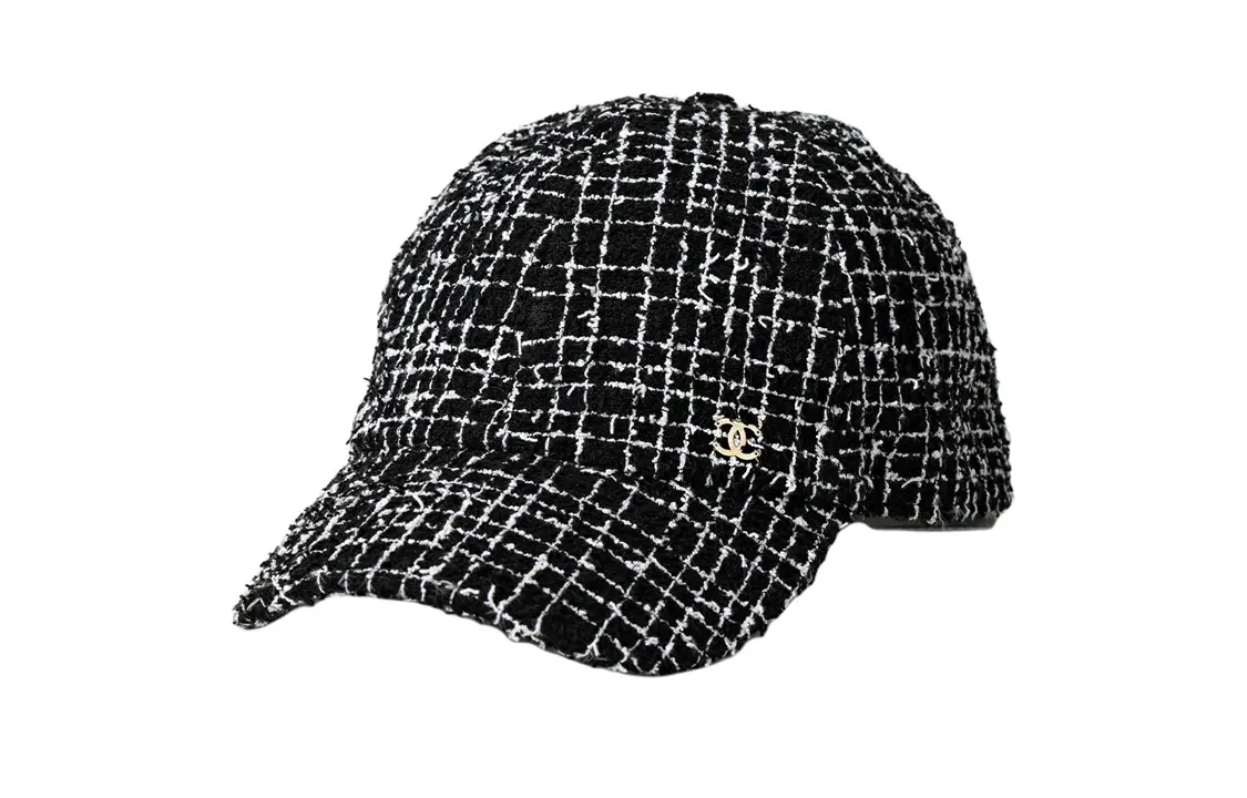 CHANEL Хлопковая полиамидная бейсболка женская черная, Black — фото 3