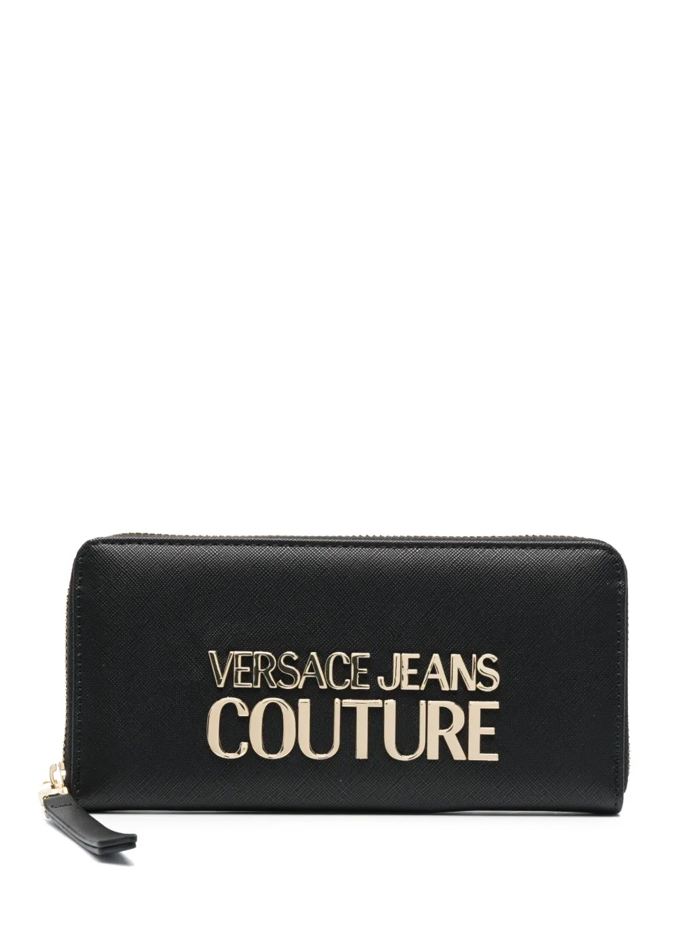 

Кошелек с тисненым логотипом Versace Jeans Couture, черный