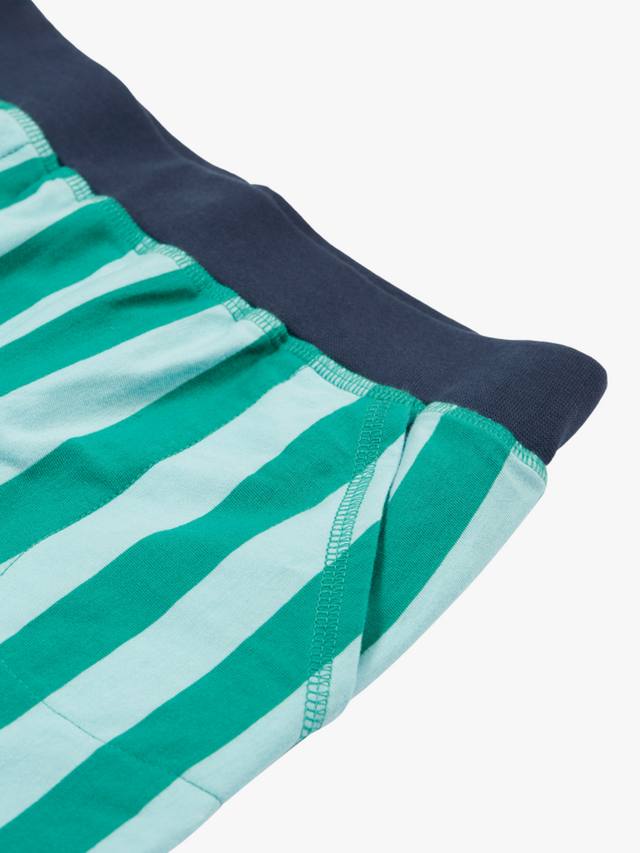 Детские трикотажные шорты из органического хлопка stithian Frugi, синий — фото 4