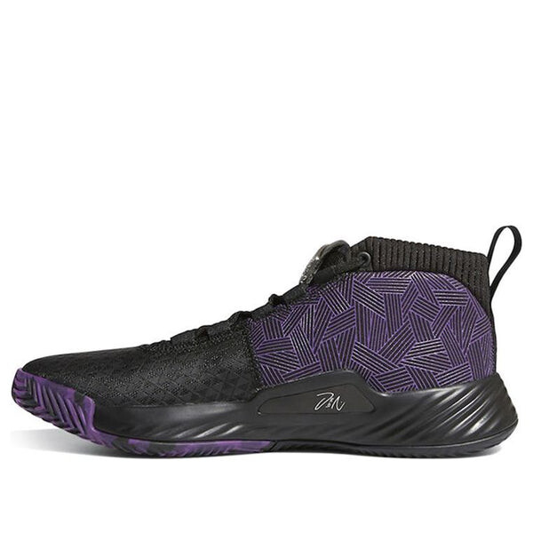 

Кроссовки marvel x dame 5 Adidas, черный