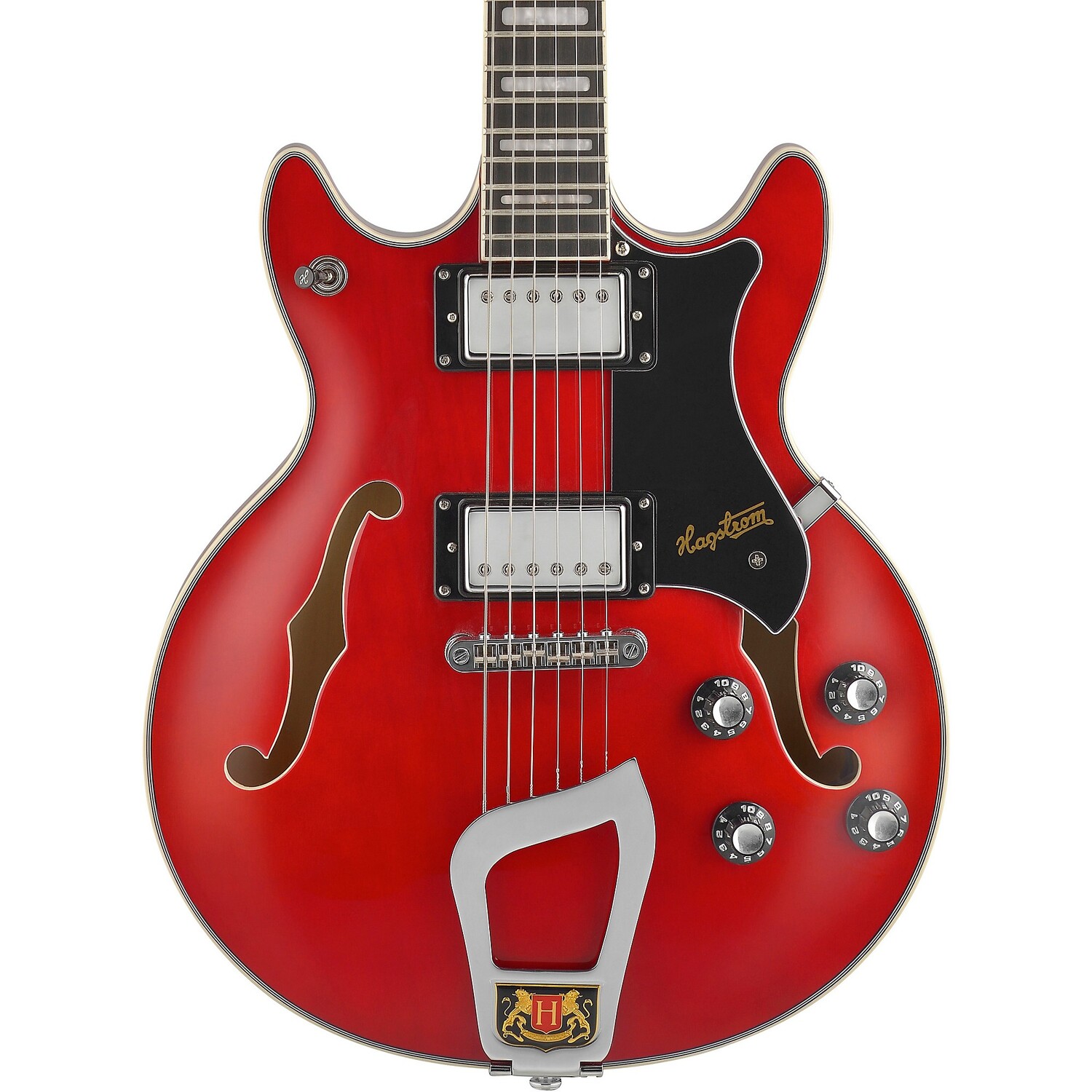 

Hagstrom Alvar Компактная накладка Elf Warrior Прозрачная черная дикая вишня