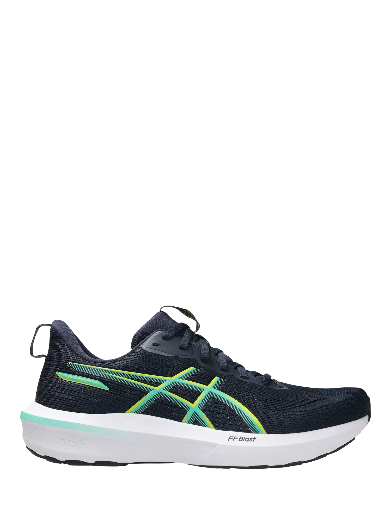 Мужские беговые кроссовки GT-1000, синие/разноцветные ASICS