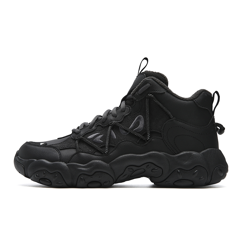 

FILA Мужские черные термостойкие мид-топы устойчивые к истиранию, цвет Black