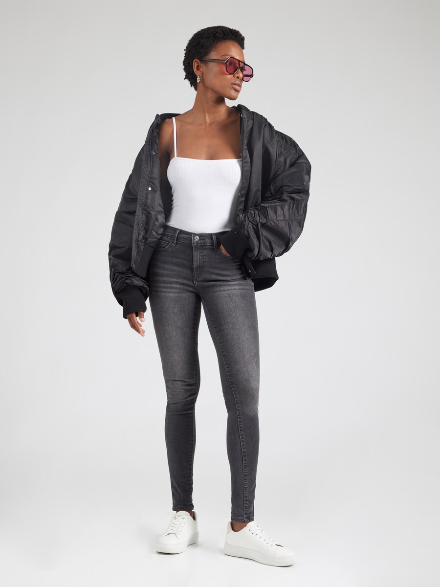 Узкие джинсы LEVI'S  710 Super Skinny, Grey Denim — фото 4
