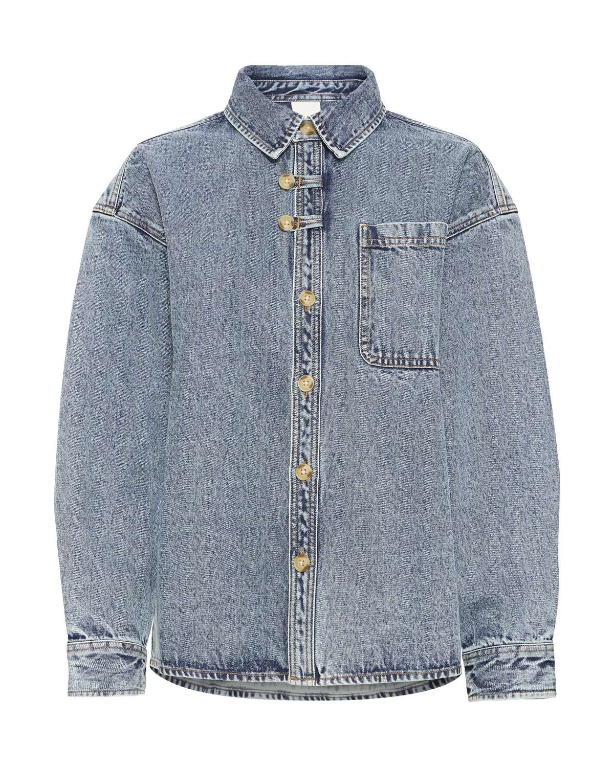 

ICHI Куртка для межсезонья в синем дениме