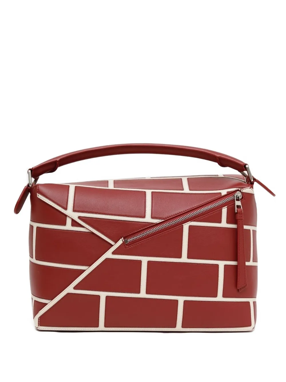 

Большая сумка на плечо Puzzle Edge LOEWE, красный