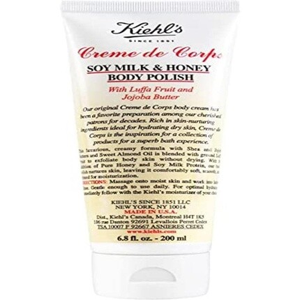 

Kiehl's Creme De Corps Отшелушивающий крем для тела с молочным медом, 200 мл, Серый, Kiehl's Creme De Corps Отшелушивающий крем для тела с молочным медом, 200 мл