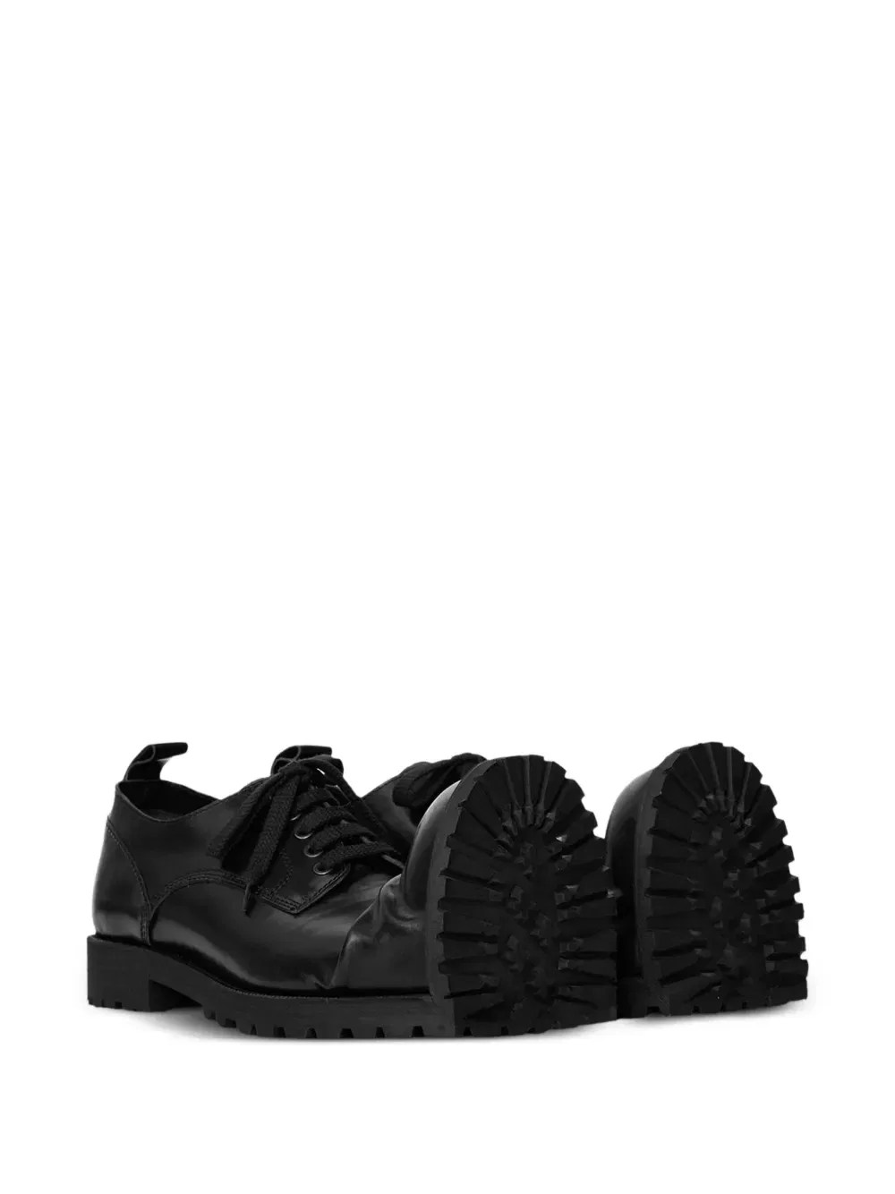 Дети обожают туфли-дерби Gaite Comme Des Garcons Homme Plus, черный — фото 2