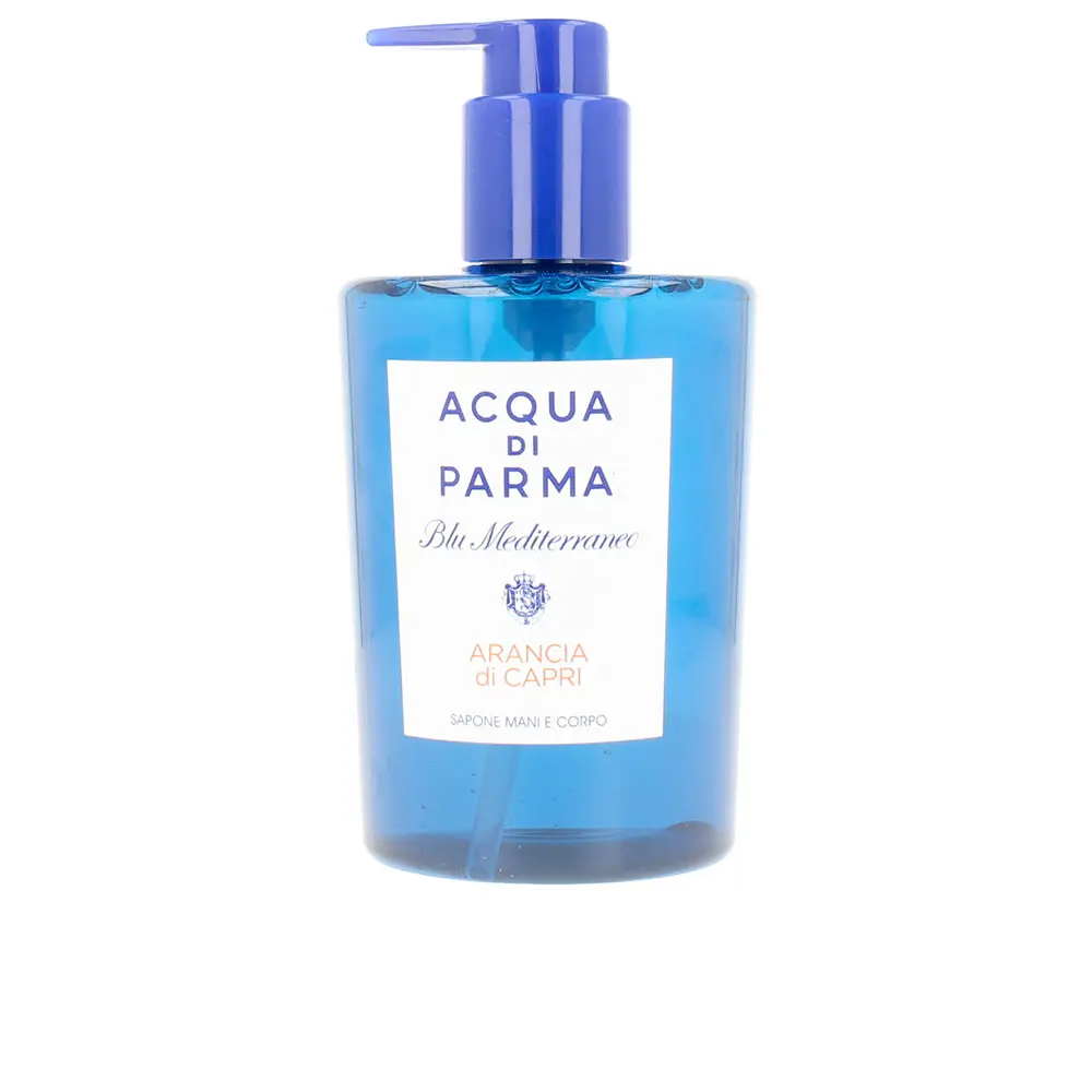 

Гель для душа Blu mediterraneo arancia di capri gel cuerpo y manos Acqua Di Parma, 300 мл.