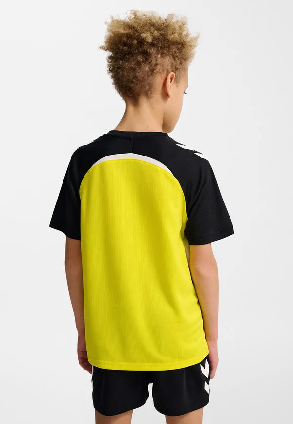 Спортивная футболка Hummel, Blazing Yellow Black — фото 2