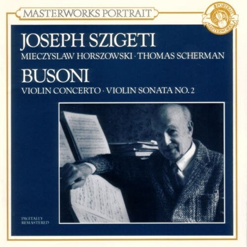 

CD диск Busoni / Szigeti: Violin Sonata Violin