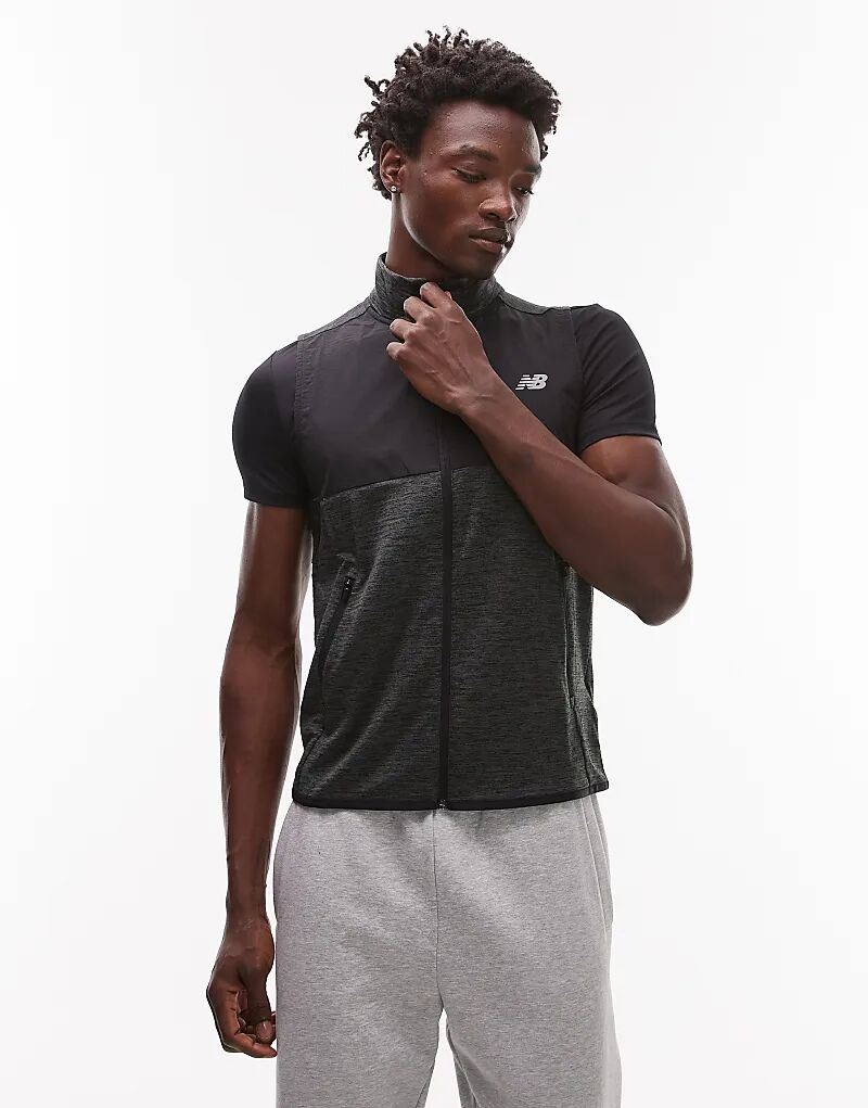 

Жилет New Balance Heat Grid черного цвета
