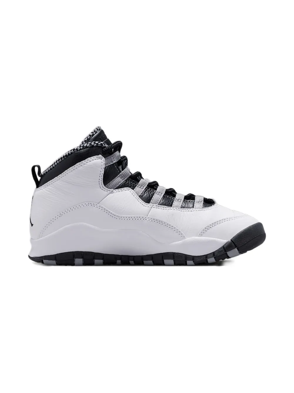 

Кроссовки Air Jordan 10 Retro «Steel (2025)» Jordan Kids, белый