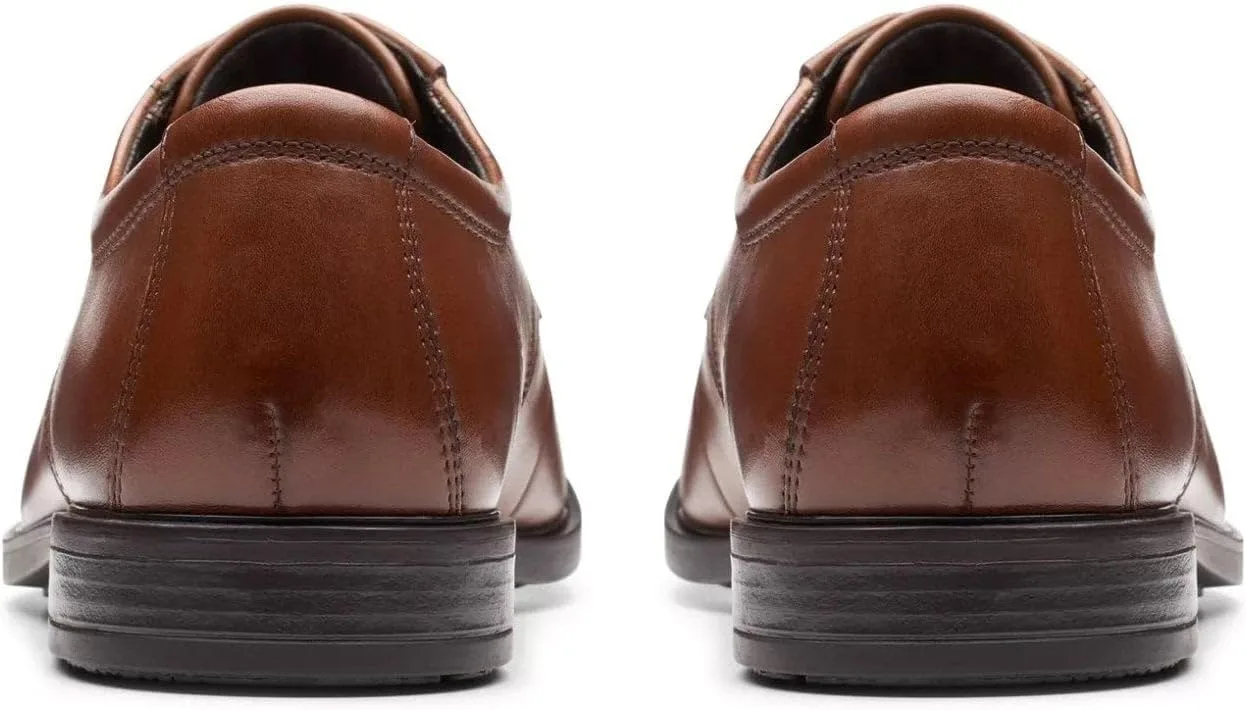 Мужские кроссовки Clarks Howard Walk на шнуровке - черная модель — фото 4
