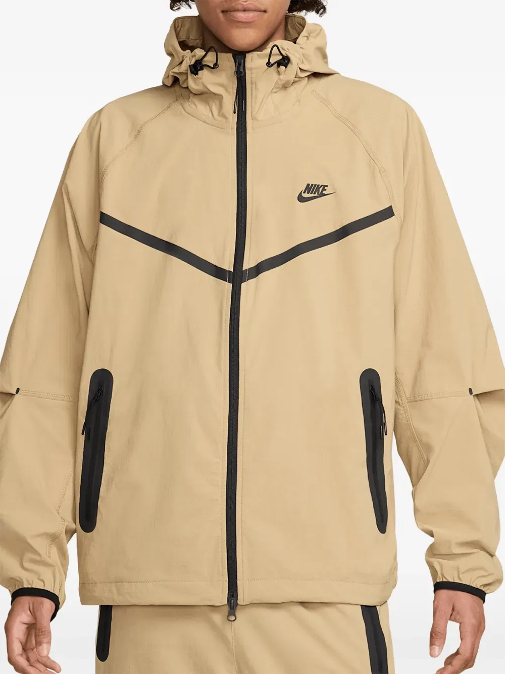 Куртка с капюшоном и логотипом Nike, нейтральный
